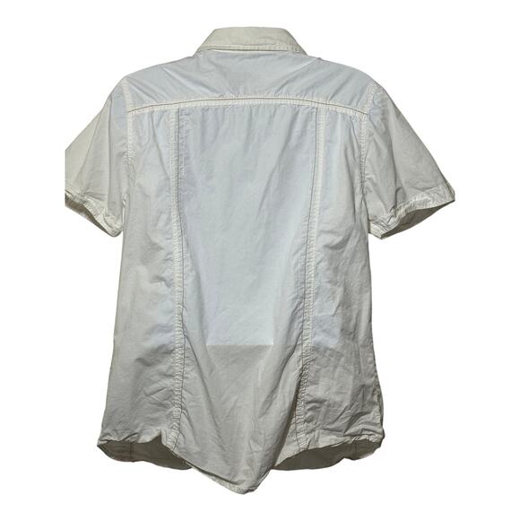 YAR X Ray Men’s White Utility Button Up Shirt XL – Streetwear Minimalist Core - Picture 4 of 10